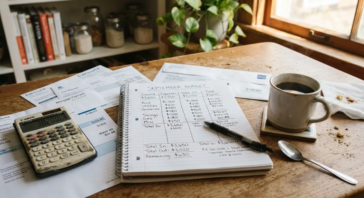 Building a Starter Budget on an Irregular Income
