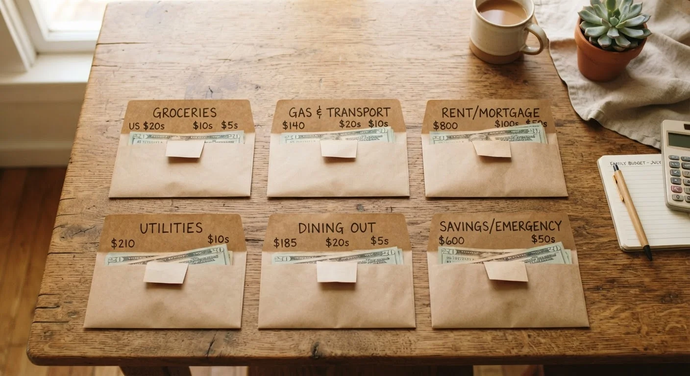 The Envelope Budget Method: A Practical Cash-Based Spending System