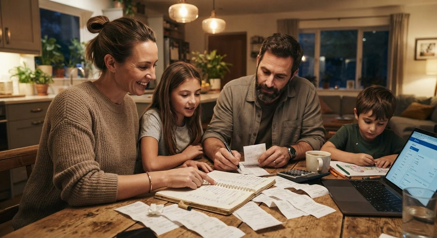 Why Frugal Families Still End Up Overspending Every Month